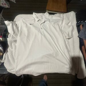 Nike Men's Classic White Polo Shirt